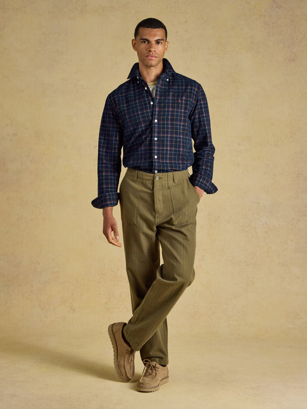 Joules Cord Check Classic Shirt