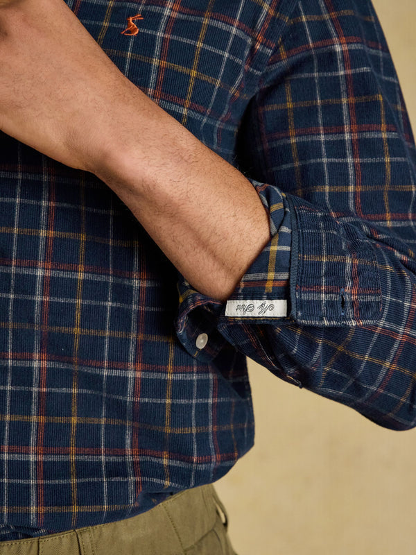 Joules Cord Check Classic Shirt