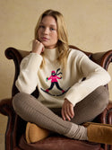Joules Abigail Ski Intarsia High Neck Jumper