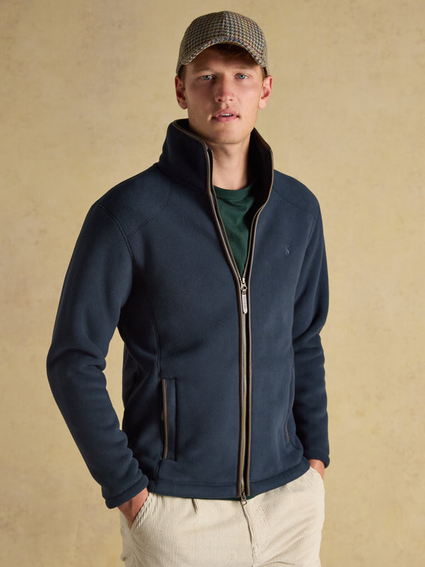 Joules Mens Heritage Full Zip Fleece