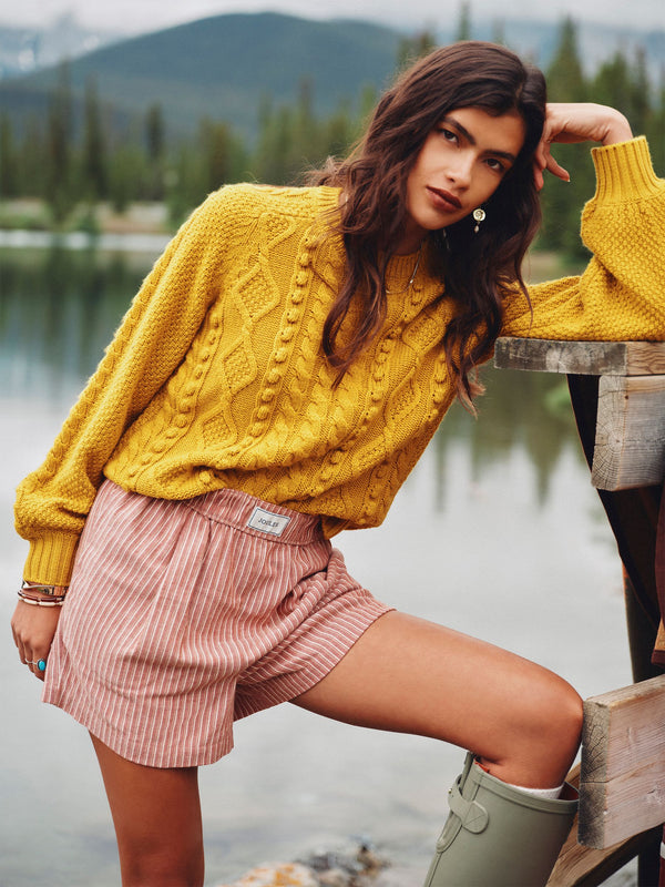Joules Rafferty Cable Knit Crew