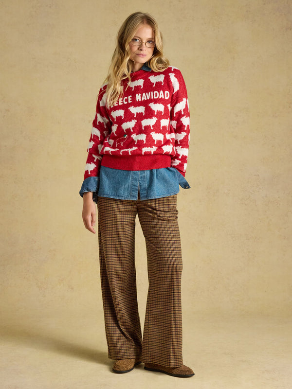 Joules Fleece Navidad Knit