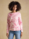 Joules Printed Harbour Top (SS26) in 5008