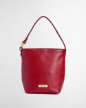 Barbour Cedar Mini Leather Bucket Bag