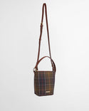 Barbour Cedar Mini Leather Bucket Bag