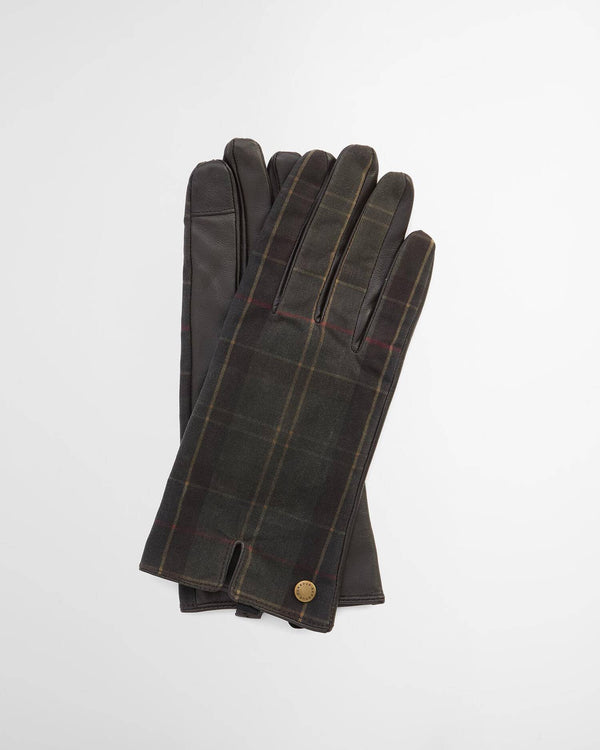 Barbour Scarlet Tartan Gloves