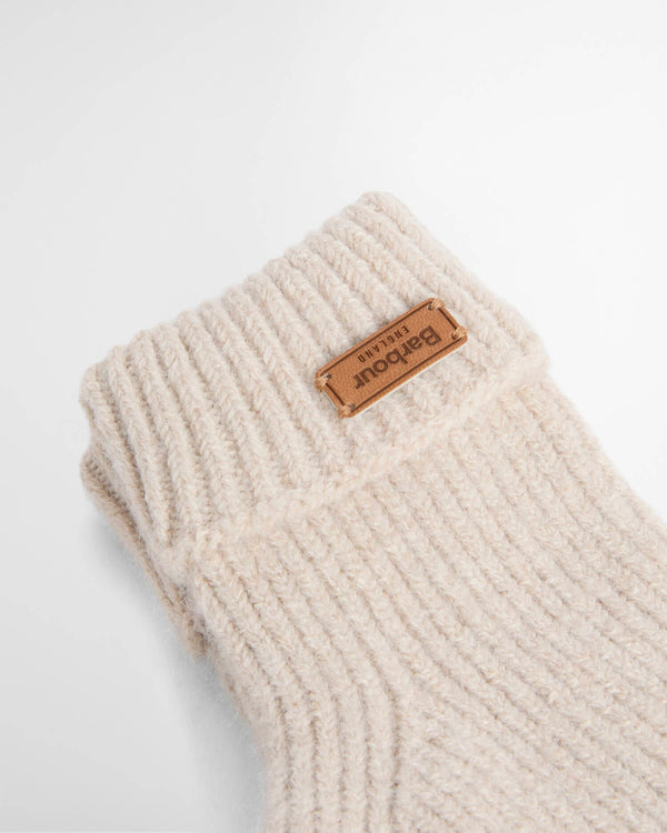 Barbour Beanie and Gloves Set
