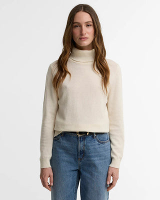 Barbour Pendle Roll Collar Knit Jumper