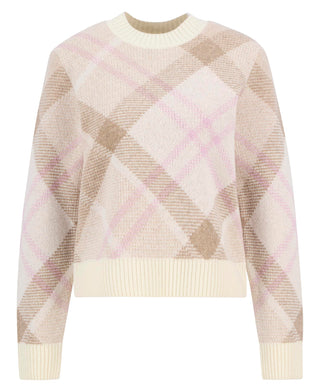 Barbour Sara Tartan Knit Jumper
