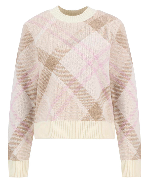 Barbour Sara Tartan Knit Jumper