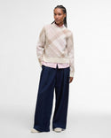 Barbour Sara Tartan Knit Jumper