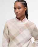 Barbour Sara Tartan Knit Jumper