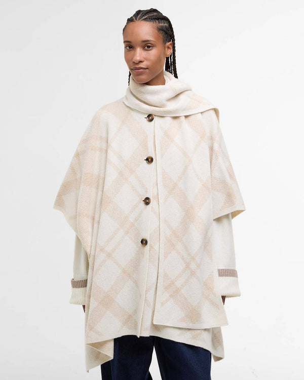BARBOUR VIENNA KNIT CAPE