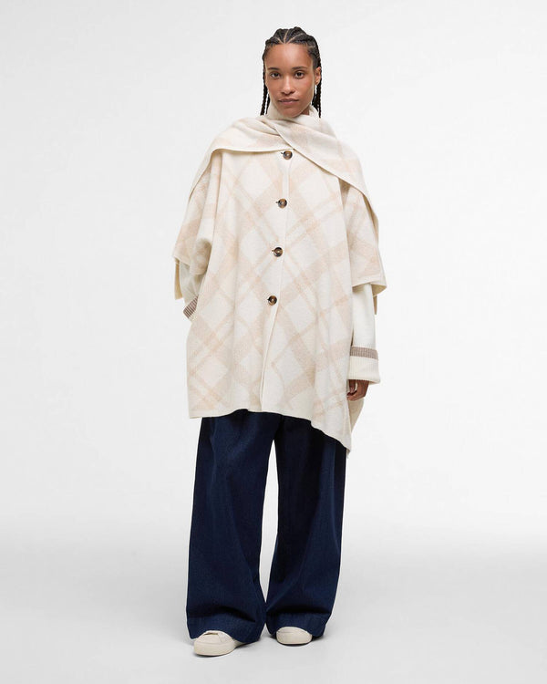 BARBOUR VIENNA KNIT CAPE