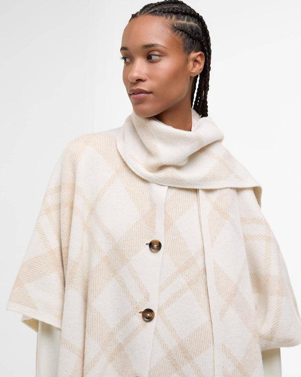 BARBOUR VIENNA KNIT CAPE
