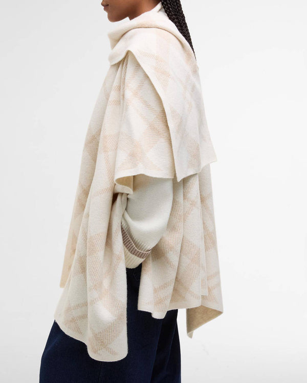 BARBOUR VIENNA KNIT CAPE