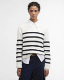 Barbour Fern Striped Crew Neck Jumper