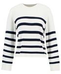 Barbour Fern Striped Crew Neck Jumper