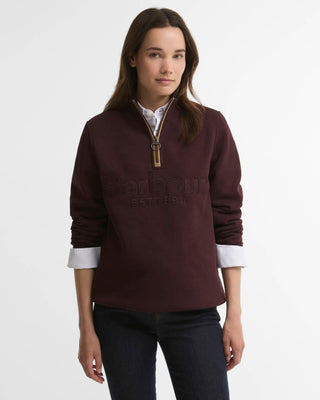 Barbour Cynthia 1/4 Zip Sweatshirt