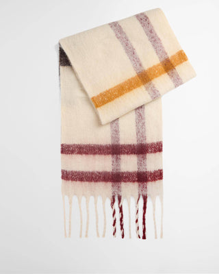 Barbour Isla Boucle Tartan Scarf