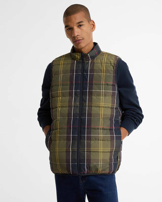 Barbour Reversible Tartan Puffer Gilet
