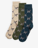 Barbour 3Pk Socks
