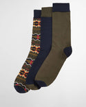 Barbour 3Pk Socks