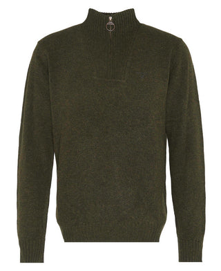 Barbour Essential Lambswool Half Zip Jumper