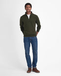 Barbour Essential Lambswool Half Zip Jumper