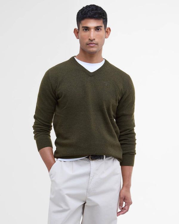 Barbour Essential Lambswool V Neck