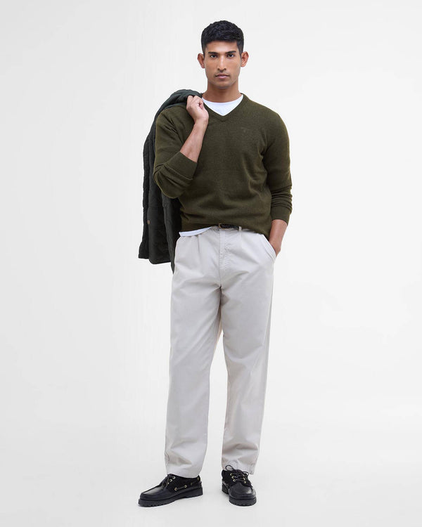 Barbour Essential Lambswool V Neck