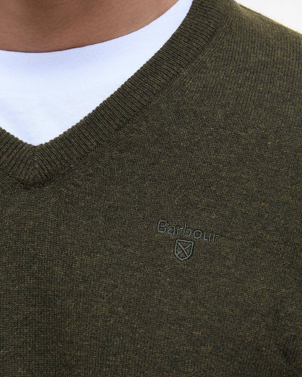 Barbour Essential Lambswool V Neck