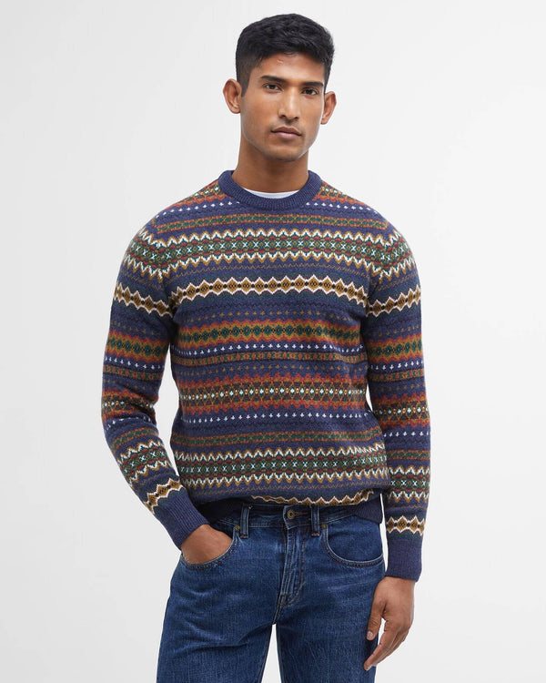 Barbour Care Fairisle Crew Neck