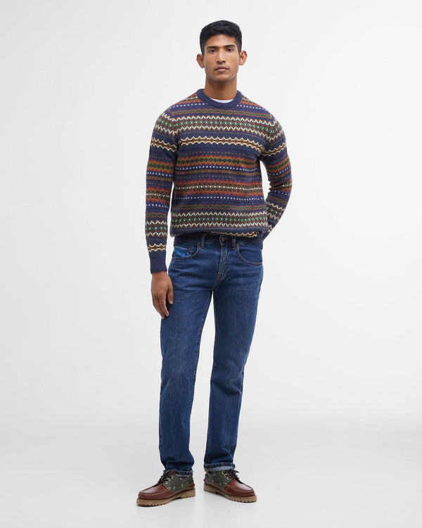 Barbour Care Fairisle Crew Neck