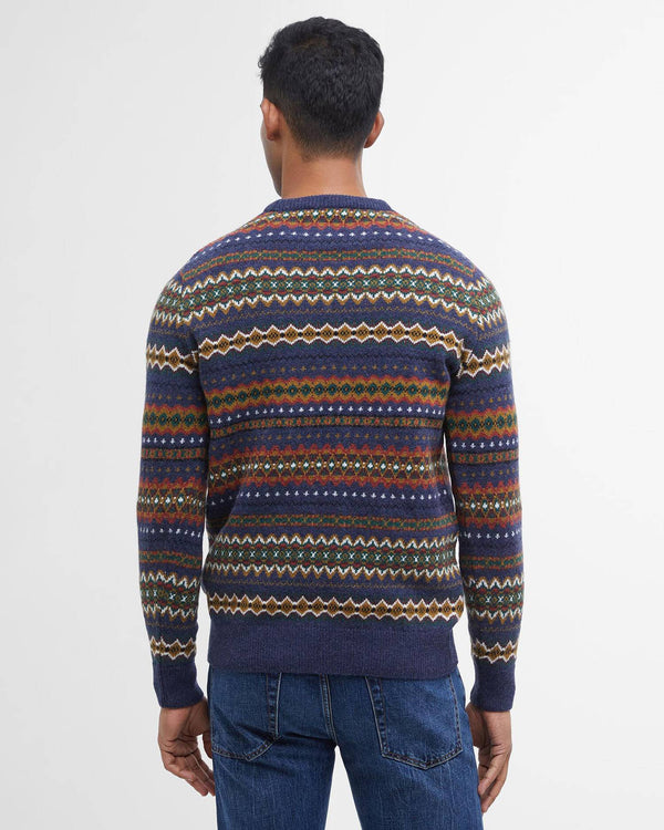 Barbour Care Fairisle Crew Neck