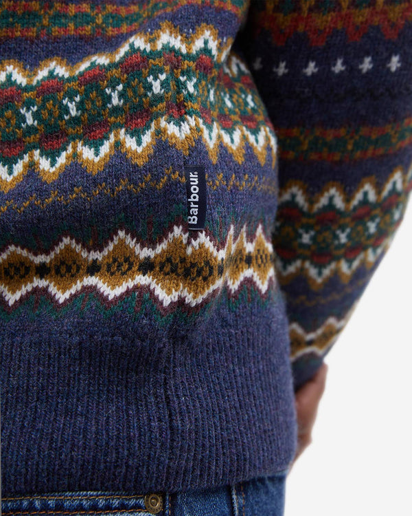 Barbour Care Fairisle Crew Neck