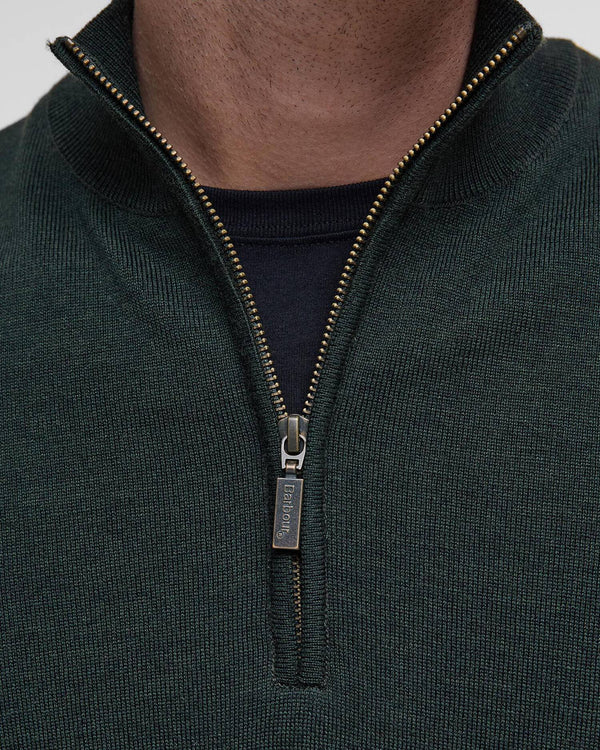 Barbour Gamlin Half Zip Knitted Jumper