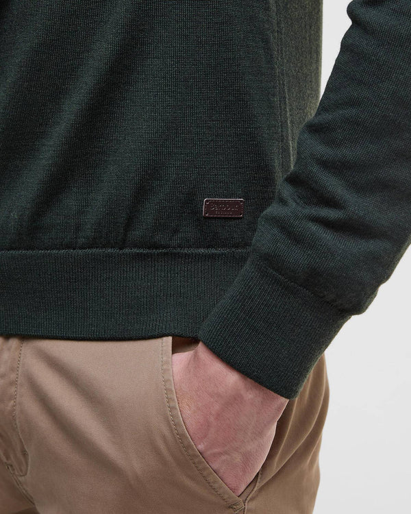 Barbour Gamlin Half Zip Knitted Jumper