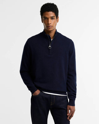 Barbour Ronson Tartan Trim Half Zip