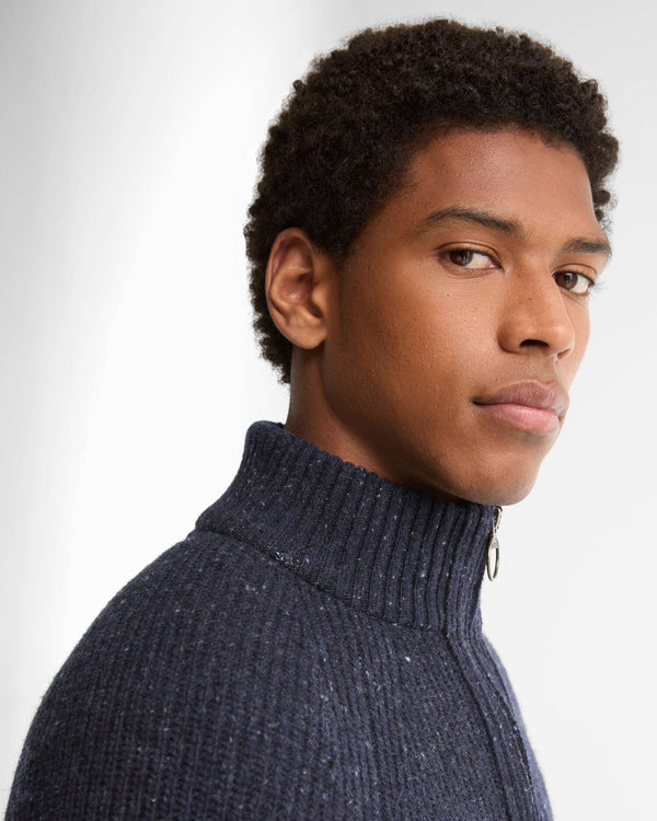 Barbour Essential Fleck Half Zip