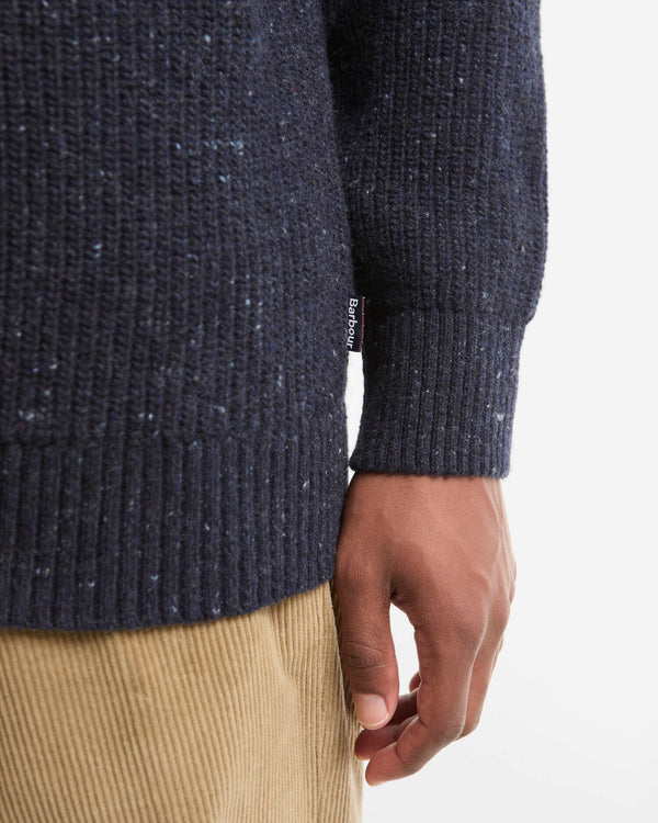 Barbour Essential Fleck Half Zip