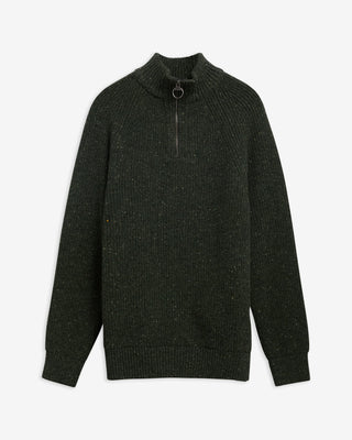 Barbour Essential Fleck Half Zip