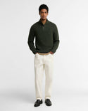 Barbour Essential Fleck Half Zip