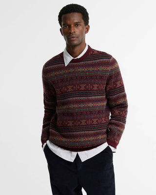 Barbour Dalehead Fairisle Crew Neck