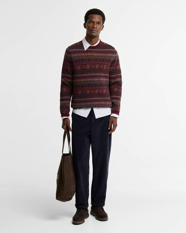 Barbour Dalehead Fairisle Crew Neck