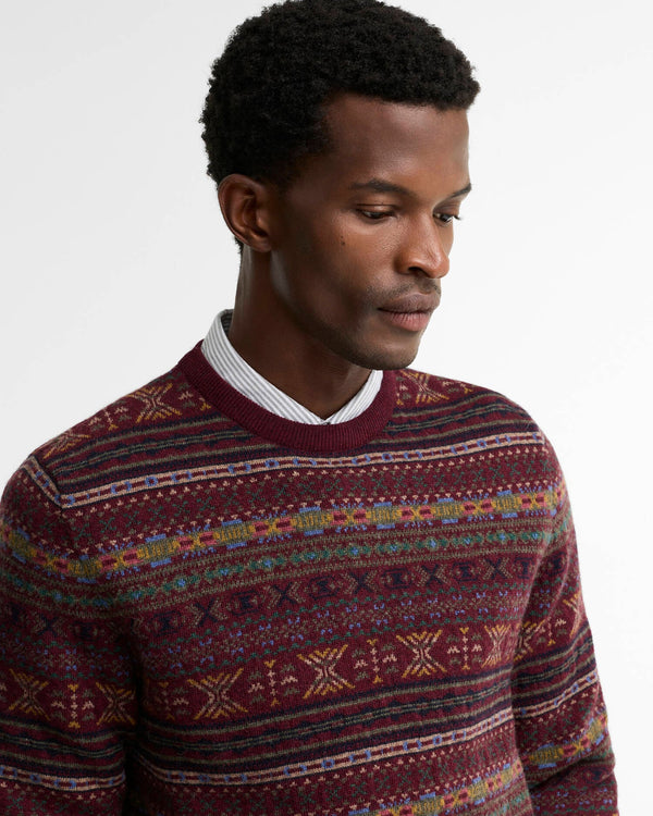 Barbour Dalehead Fairisle Crew Neck