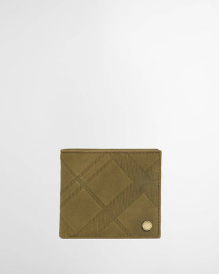 Barbour Beith Tartan Nubuck Wallet