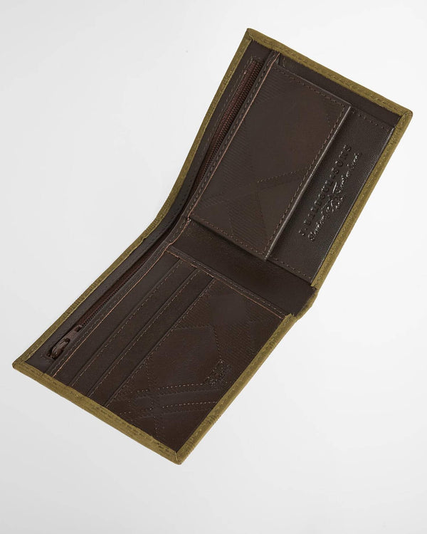 Barbour Beith Tartan Nubuck Wallet