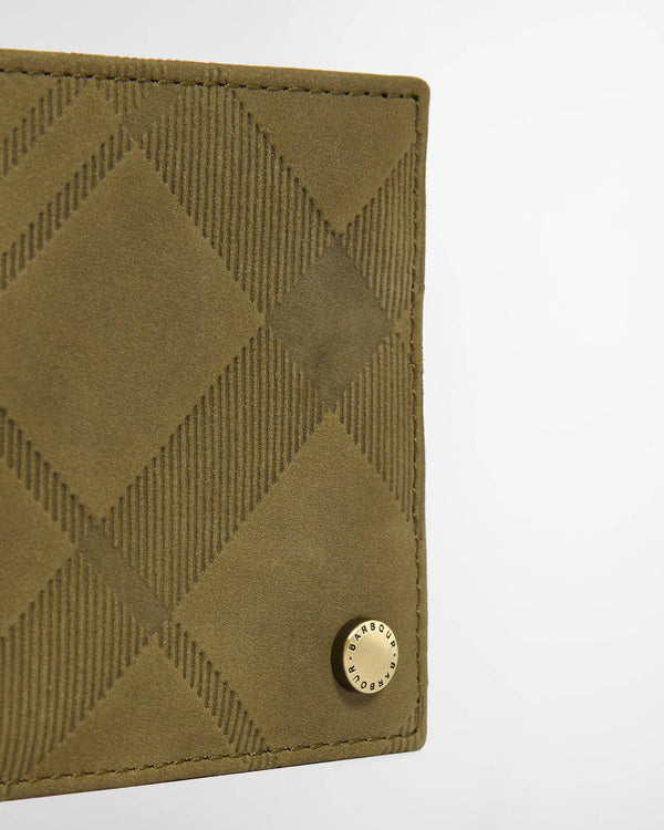 Barbour Beith Tartan Nubuck Wallet