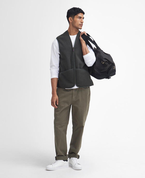 Barbour Warm Pile Zip In Waistcoat